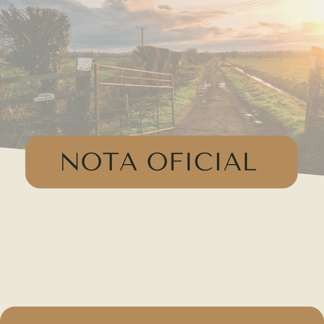 Nota oficial do escritório Bertolini Advocacia sobre a suspensão do Plano Safra